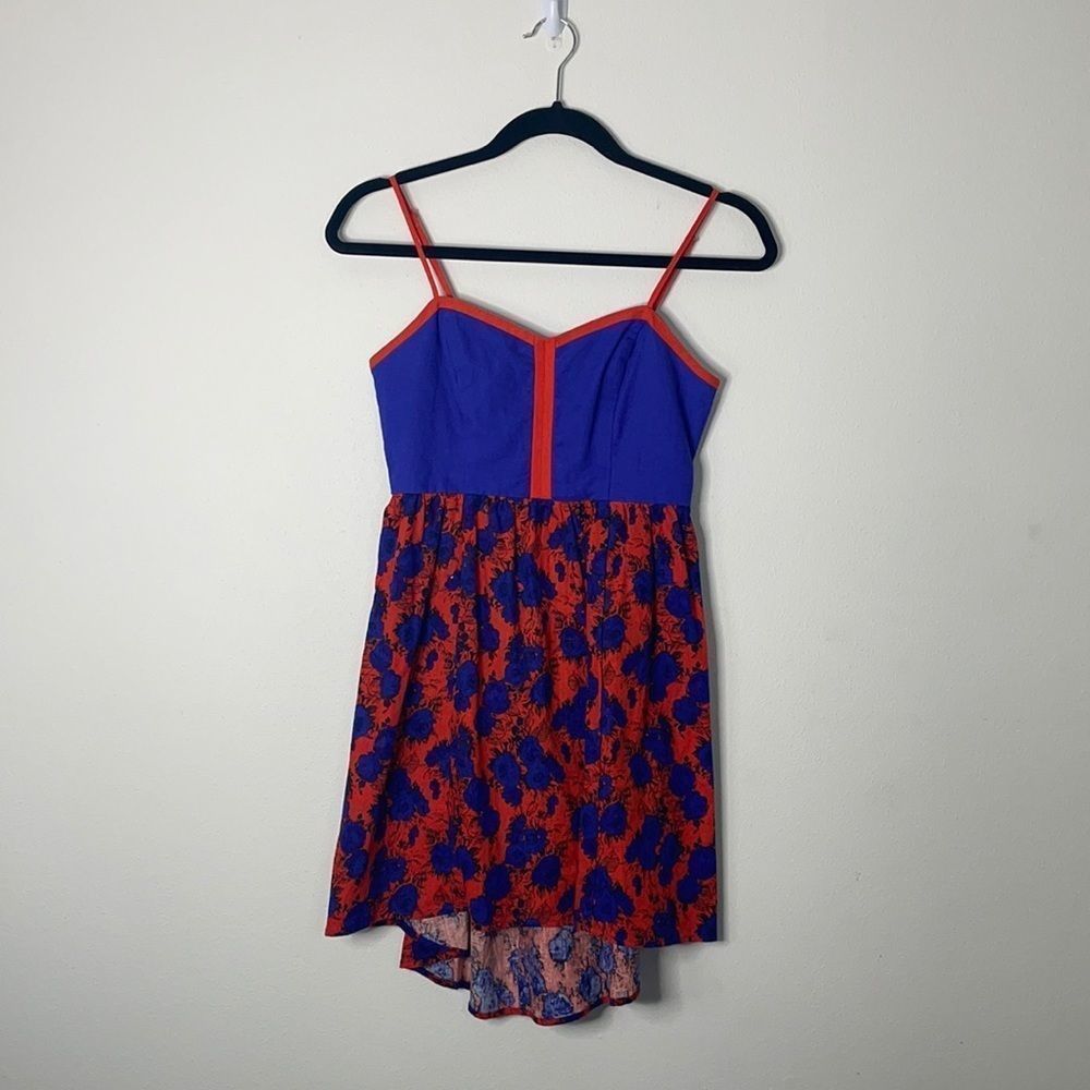 Cope Blue & Orange Sundress Size XS